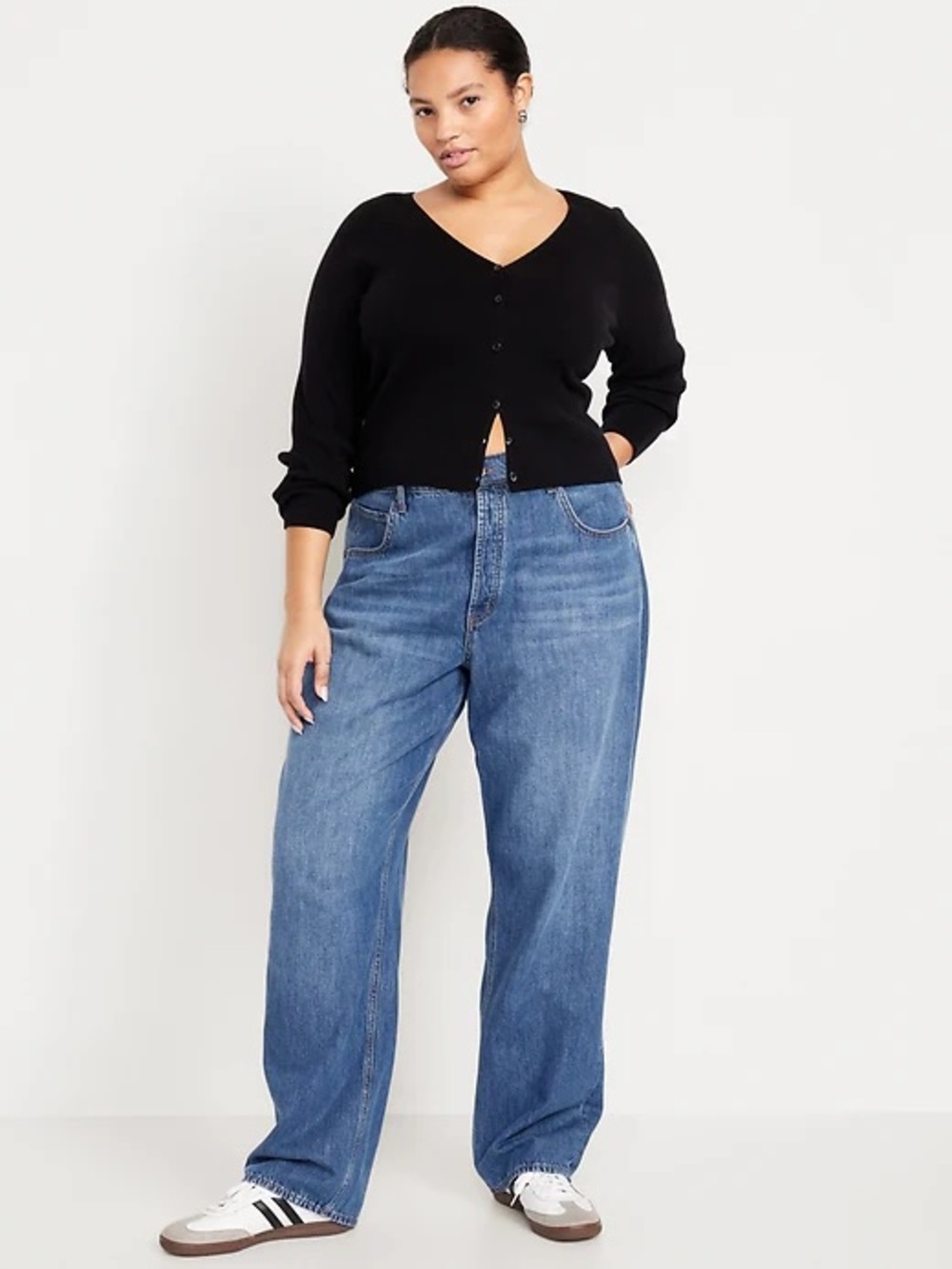 Old Navy hi Rise Slouchy Straight-Leg Jeans